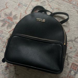 Black Tous Backpack purse